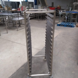 Mobile s/s rack (16 levels) 